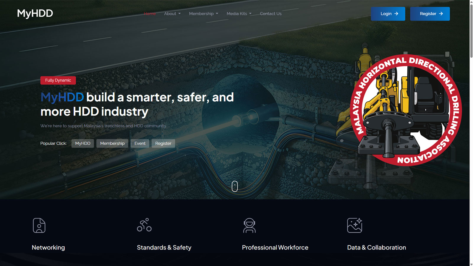 MyHDD Website Design by TBT Creative Agency